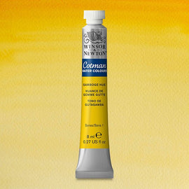 Winsor & Newton Watercolour Paint Cotman 8ml tube : Gamboge Hue