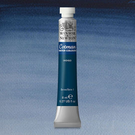 Winsor & Newton Watercolour Paint Cotman 8ml tube : Indigo
