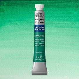 Winsor & Newton Watercolour Paint Cotman 8ml tube :  Intense Green (Phthalo Green)