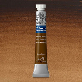 Winsor & Newton Watercolour Paint Cotman 8ml tube : Vandyke Brown