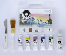 Bob Ross Oil Painting Basic set