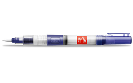 Caran D’Ache Premium quality water reservoir brush. These water reservoir brushes are comfortable to hold and control. Easy fill reservoir push button refill  Medium round brush tip, featuring high quality synthetic hair, these are ideal for use with watercolours, inks, calligraphy