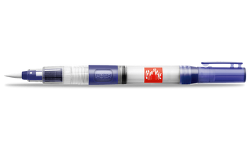 Caran D’Ache Premium quality water reservoir brush. These water reservoir brushes are comfortable to hold and control. Easy fill reservoir push button refill  Medium round brush tip, featuring high quality synthetic hair, these are ideal for use with watercolours, inks, calligraphy