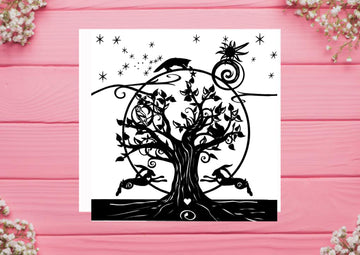 Greetings Card Circle of Life by PaperStory