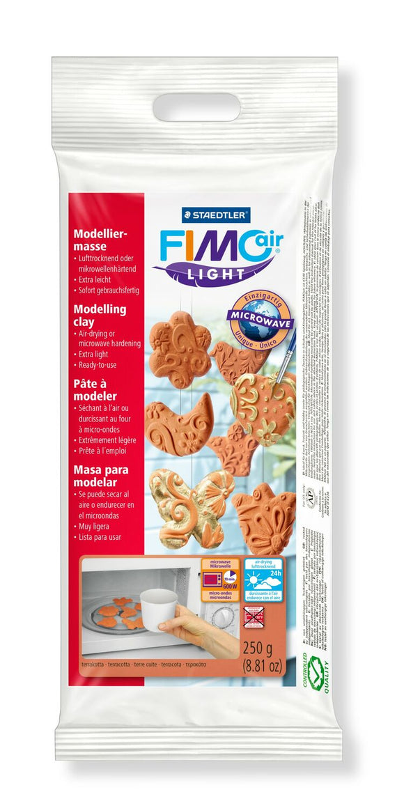 FIMO Air Drying Modelling Clay LIGHT - Terracotta Air Dry Clay 250g