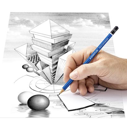 Staedtler Mars Lumograph extra Dark Pencil 12B