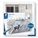 Staedtler Mars Lumograph Design Journey Charcoal Set