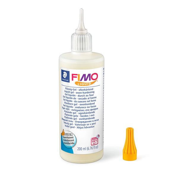 Clear Liquid Fimo Large 200 ml bottle 