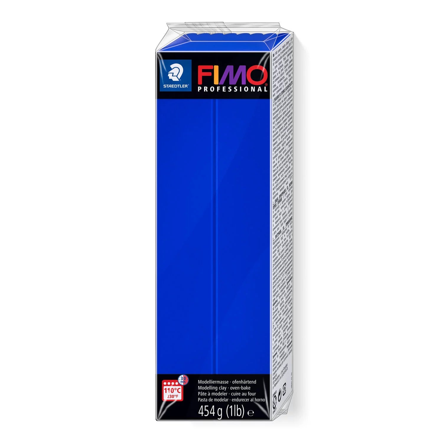 FIMO Large Block of Professional Clay 454g 8041-33 Ultramarine