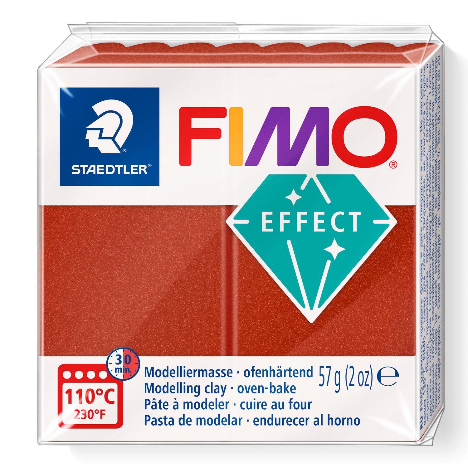 FIMO Effects Clay 57g 8020-27 Metallic Copper