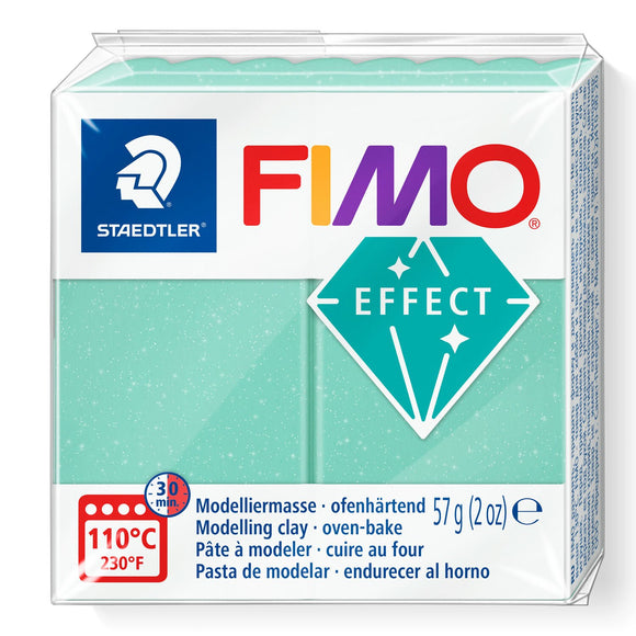 Gemstone Blue Jade FIMO Effect Polymer Clay 57g 8020-506