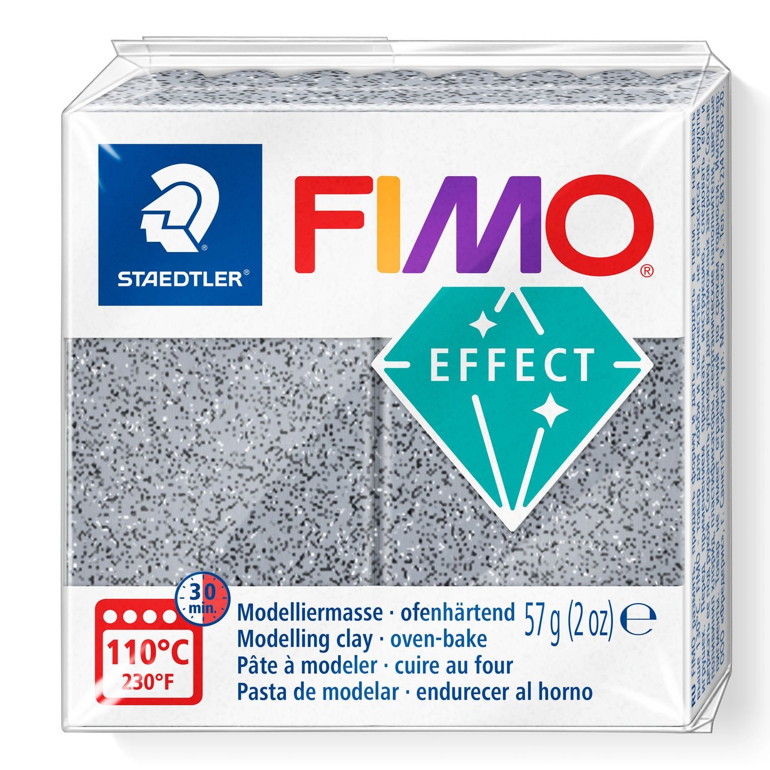Copy of FIMO Effects Clay 57g 8020-803 Granite