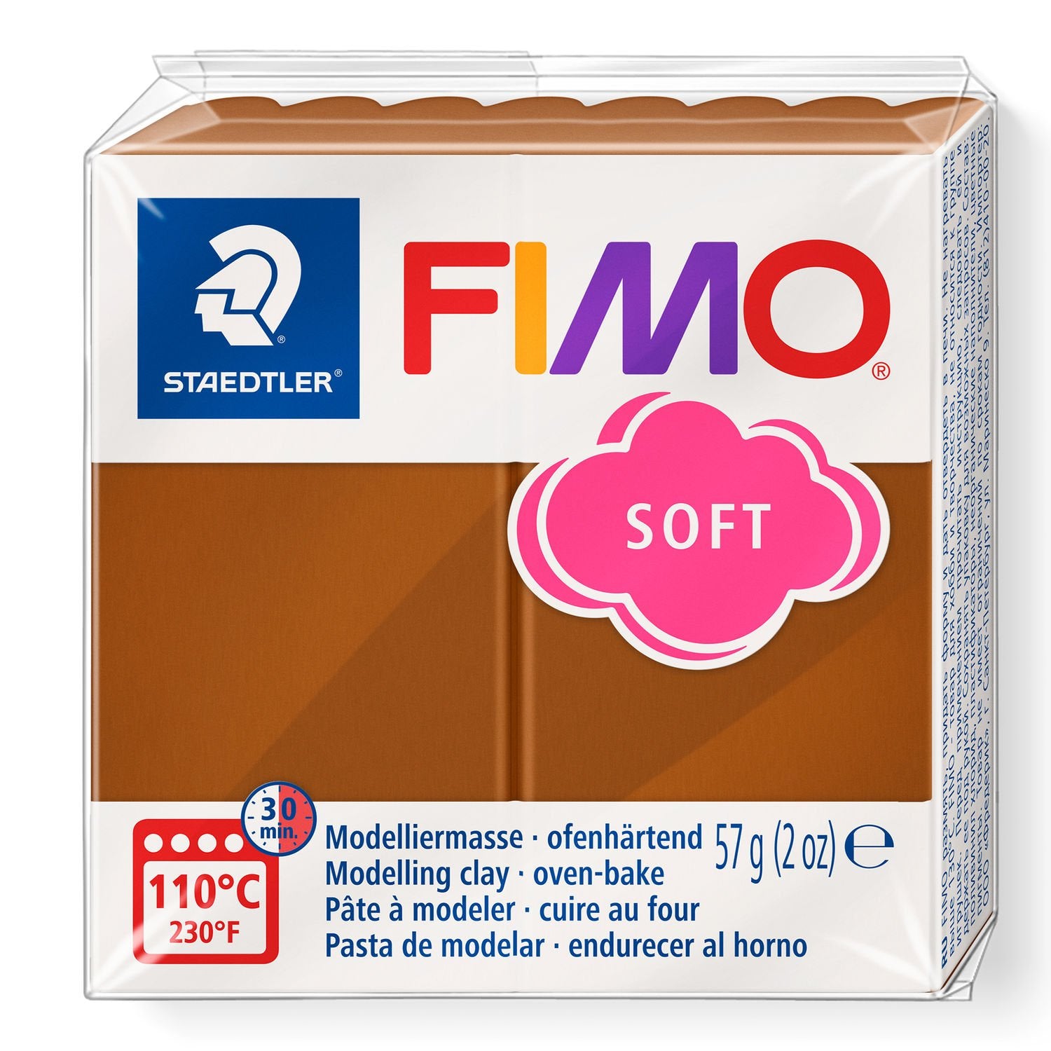 FIMO Soft Polymer Clay 57g 8020-7 Caramel