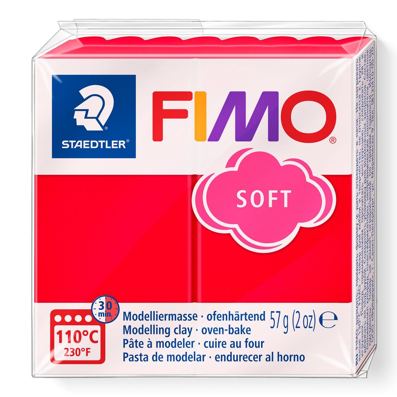 FIMO Soft Clay 57g 8020-24 Indian Red