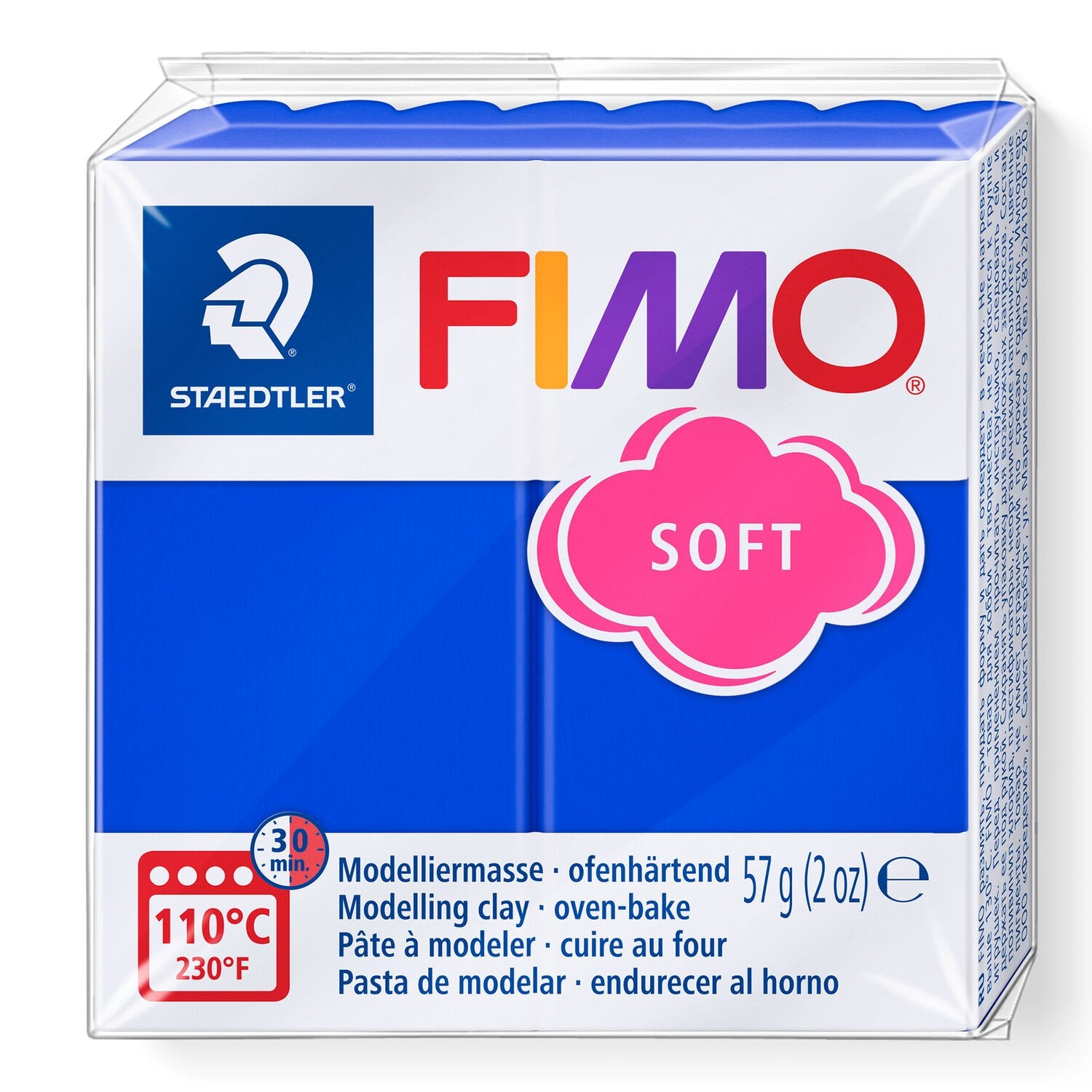 FIMO Soft Polymer Clay 57g 8020-33 Brilliant Blue