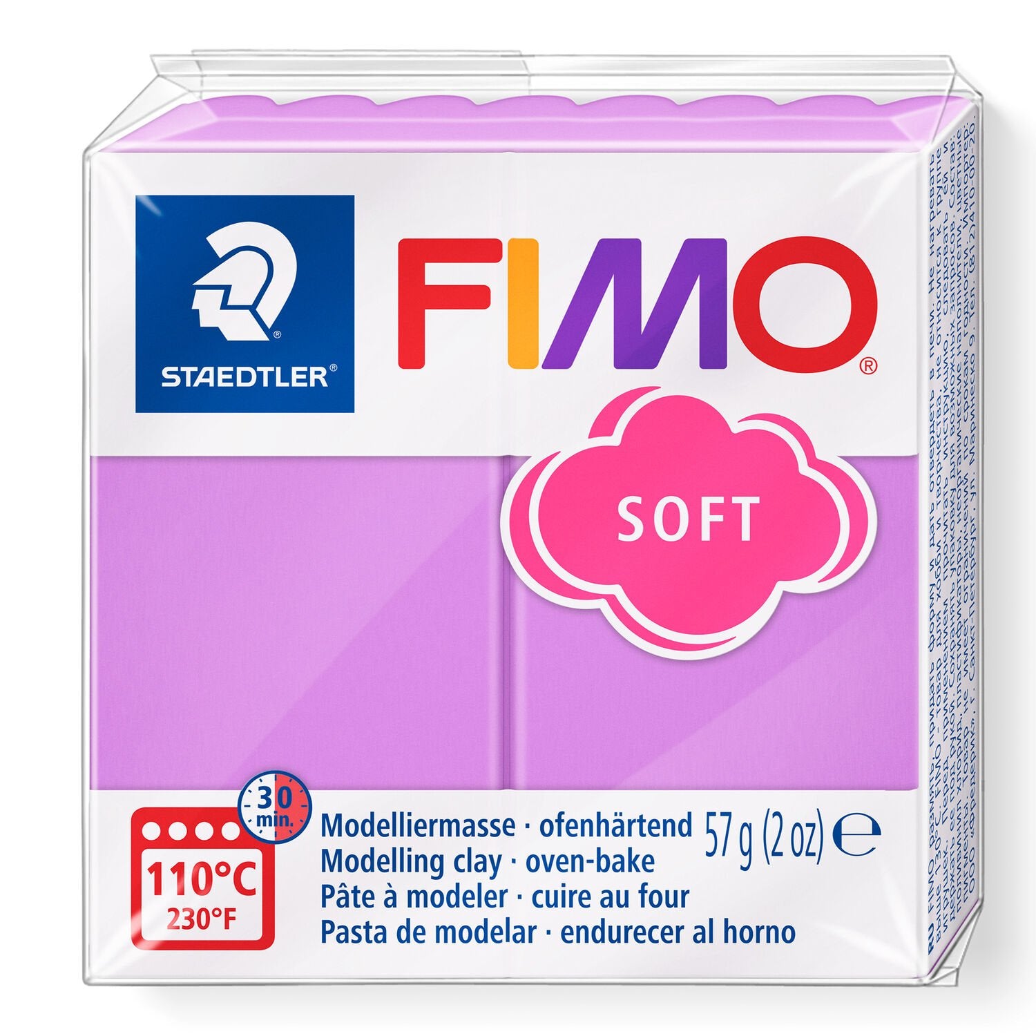 FIMO Soft Clay 57g 8020-62 Lavender