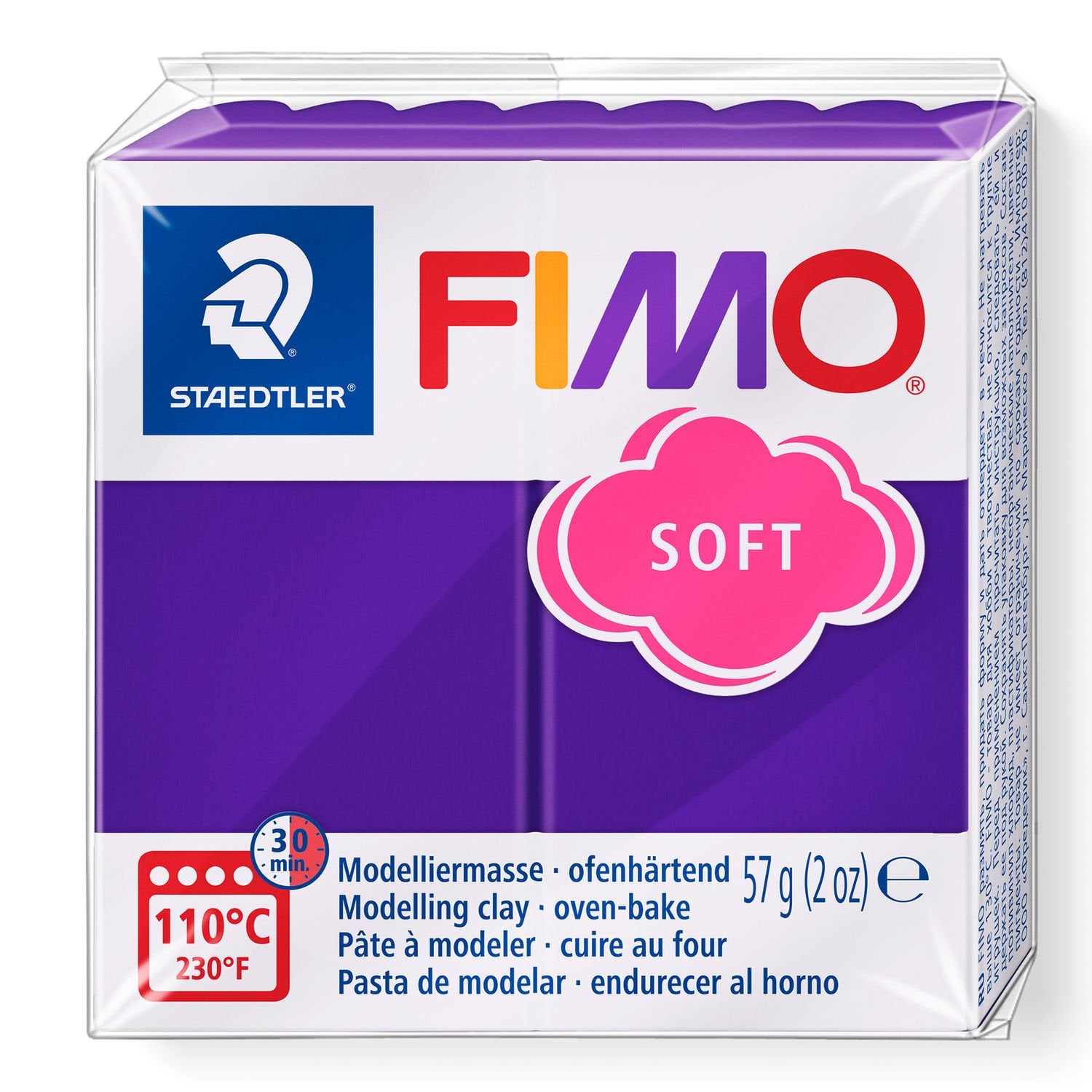 FIMO Soft Polymer Clay 57g 8020-63 Plum