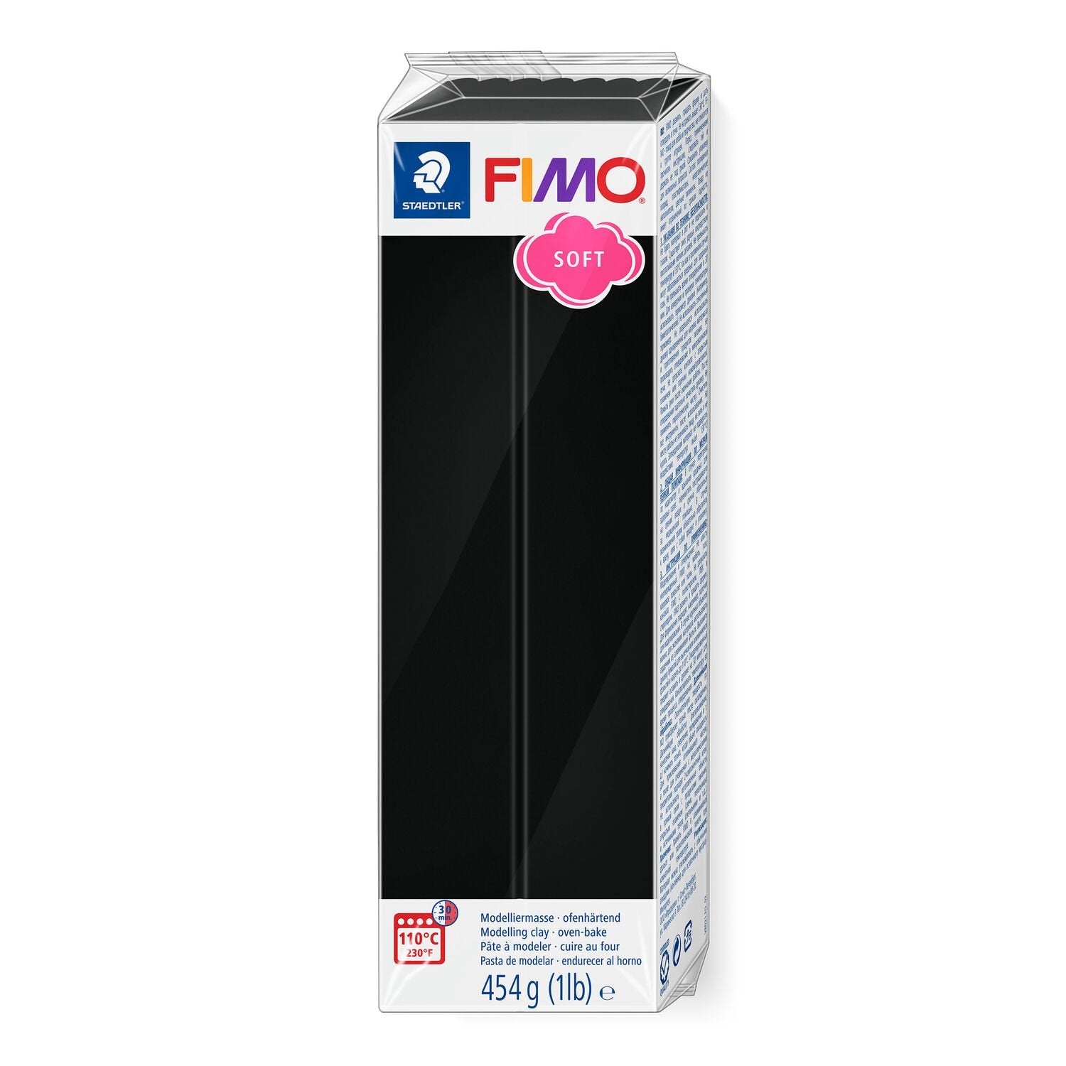 FIMO Soft Clay 454g 8021-9 Black