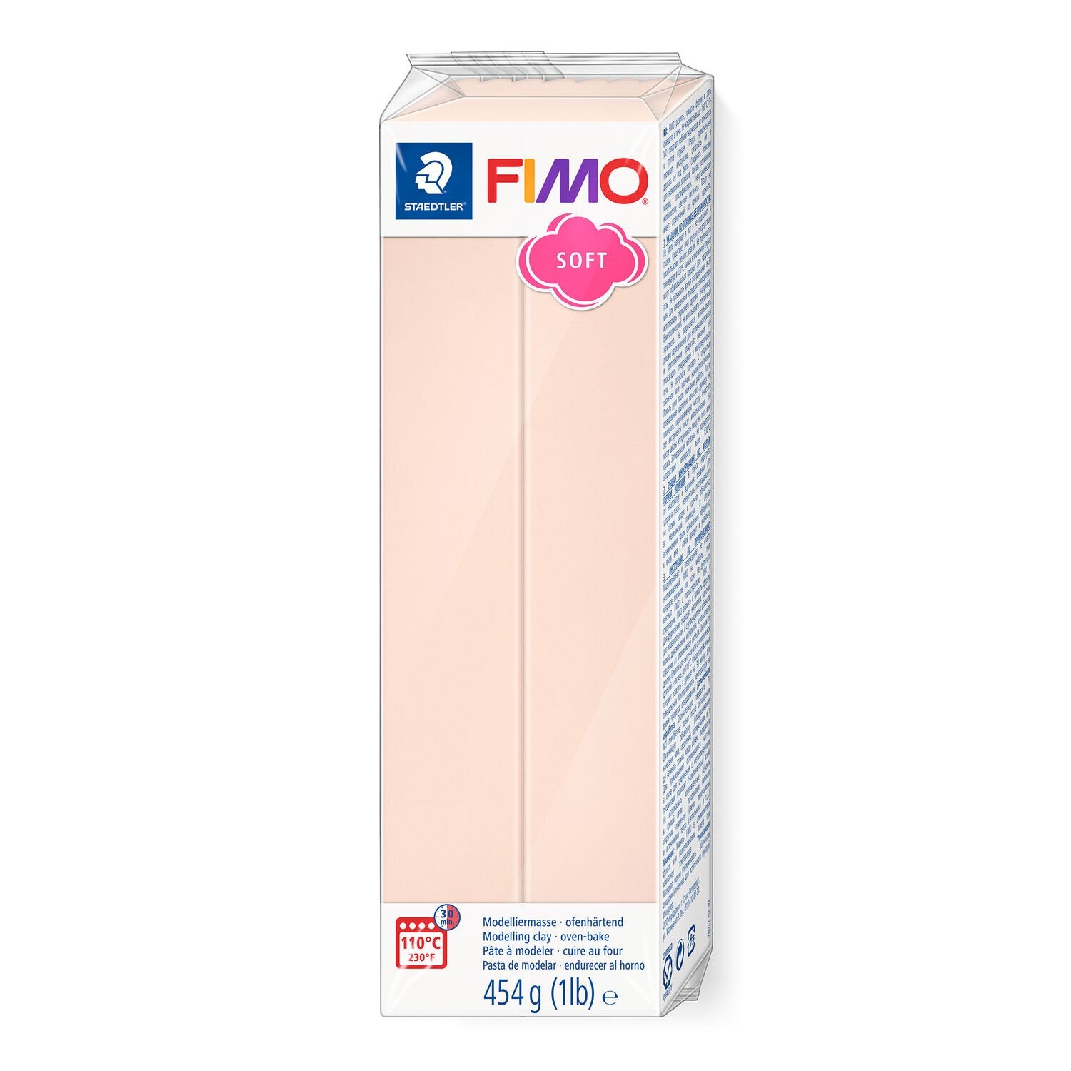 FIMO Soft Clay 454g 8021-43 Pale Pink