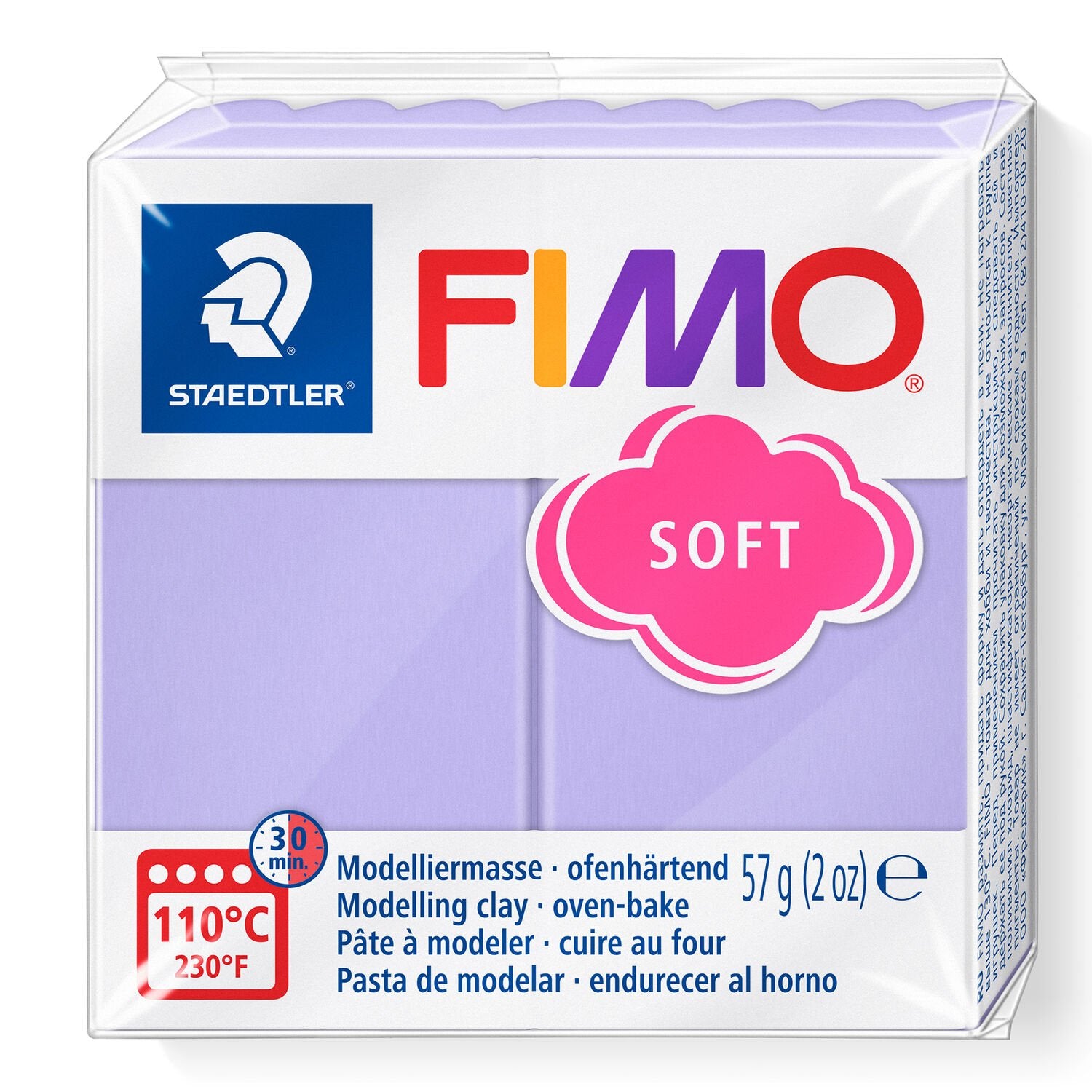 Pastel Lilac FIMO Soft 57g 8020-605
