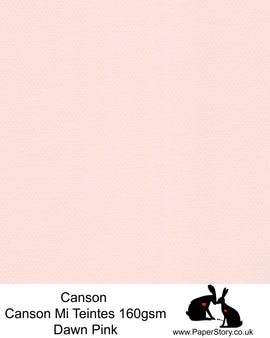 Canson Mi Teintes acid free, soft pink, hammered texture honeycomb surface paper 160 gsm. This is a popular and classic paper for all artists especially well respected for Pastel  and Papercutting made famous by Paper Panda. This paper has a honeycombed finish one side and fine grain the other. An authentic art paper, acid free with a  very high 50% cotton content. Canson Mi-Teintes complies with the ISO 9706 standard on permanence, a guarantee of excellent conservation  