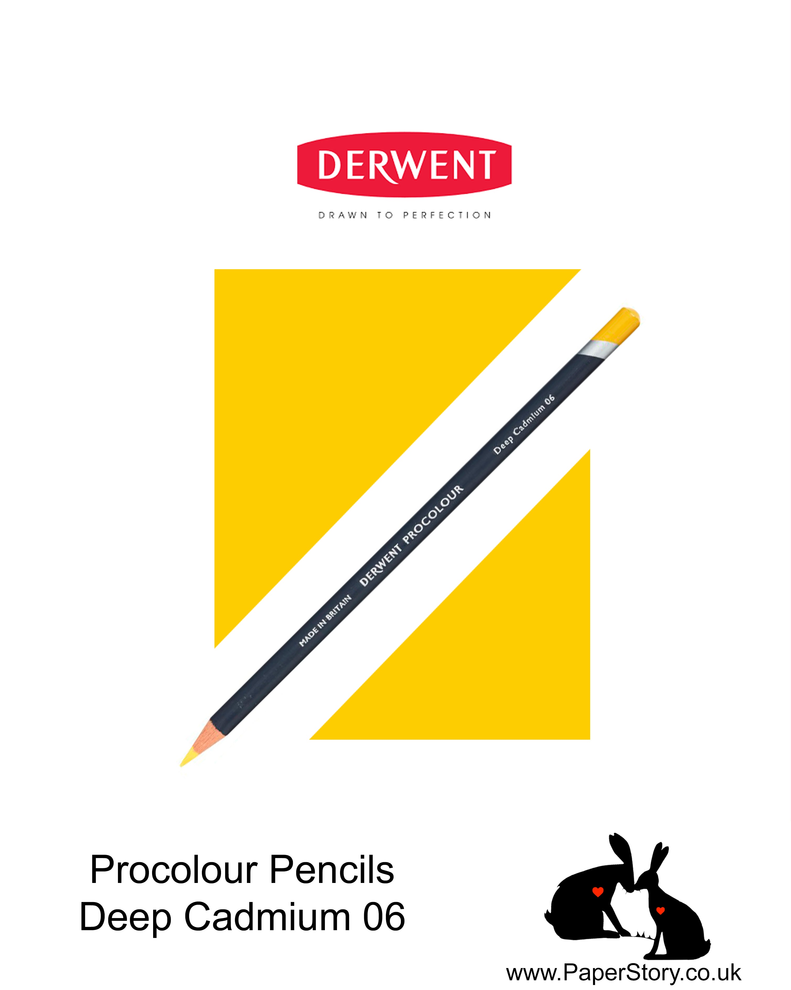 Derwent Procolour pencil Deep Cadmium 06