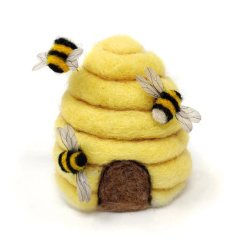 The Crafty Kit Company Bee Hive Needle felting kit