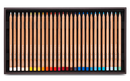 Caran d'Ache Luminance 6901 Professional Colour Wooden Pencil Gift Box of assorted 76 colours + 4 repeat colours + 2 full blenders & 2 Grafwood pencils