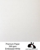 A4  embossed  card which offers a beautiful and unusual finish similar to a metal walkway.  Perfect for art, craft and card making. Acid free, FSC approved