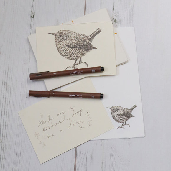 Uni Pin Fine Line Sepia Waterproof Drawing Pen. The Uni Pin pen range uses fade proof, waterproof pigment ink