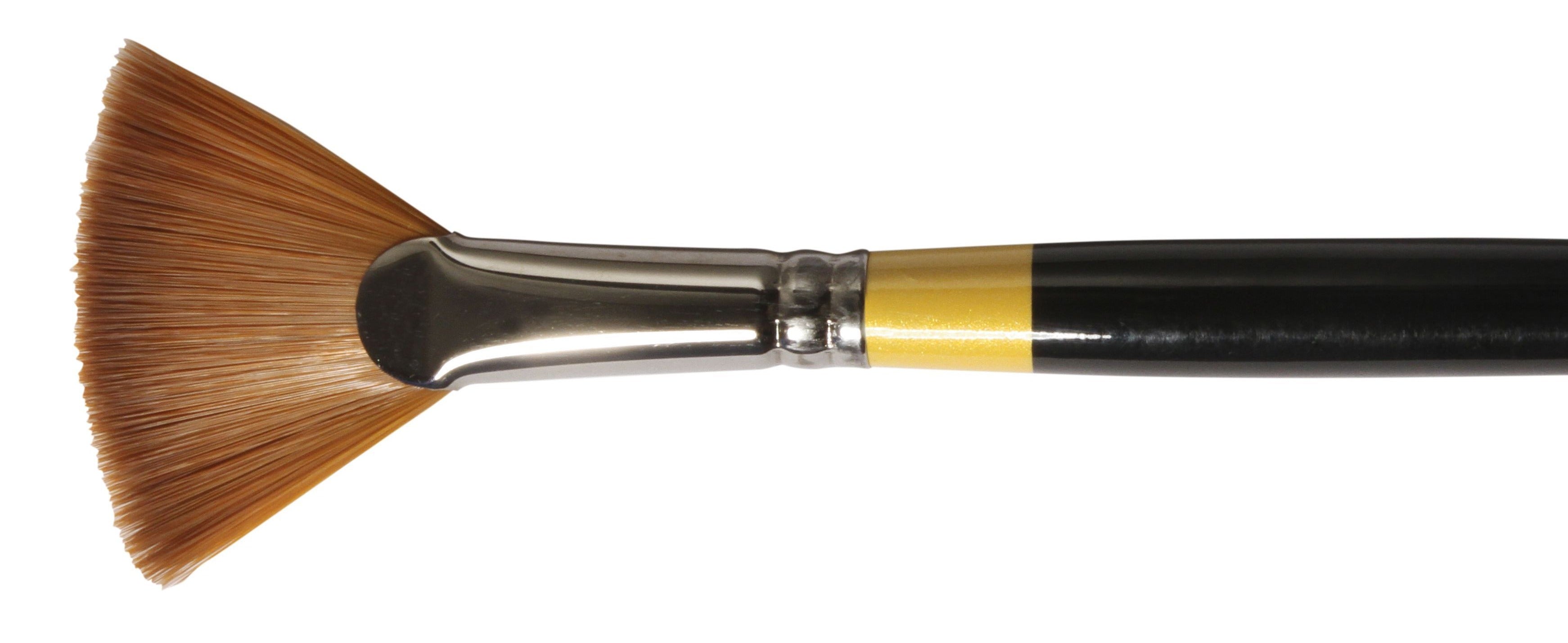 Daler Rowney System 3 Brush Long Handle Brush SY46 Size 8 Fan