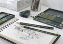 Faber-Castell  9000 Artists Drawing Pencils tin of 12-2