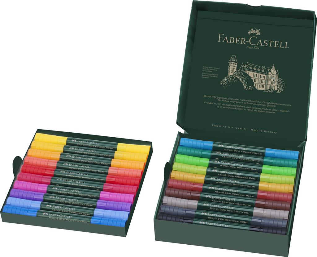 Faber Castell Albrecht Durer Watercolour Markers Pack of 20