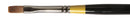 Daler Rowney System 3 Long Handle Brush SY44 Flat 2 Shape: Flat Hair Width: 5.4 mm Hair Length: 14 mm