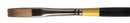 Daler Rowney System 3 Long Handle Brush SY44 Flat 6 Shape: Flat Hair Width: 9.6 mm Hair Length: 24 mm Handle Length: Long