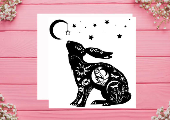 Greetings Card by PaperStory Freyja the Hare