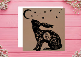 Greetings Card by PaperStory Freyja the Hare
