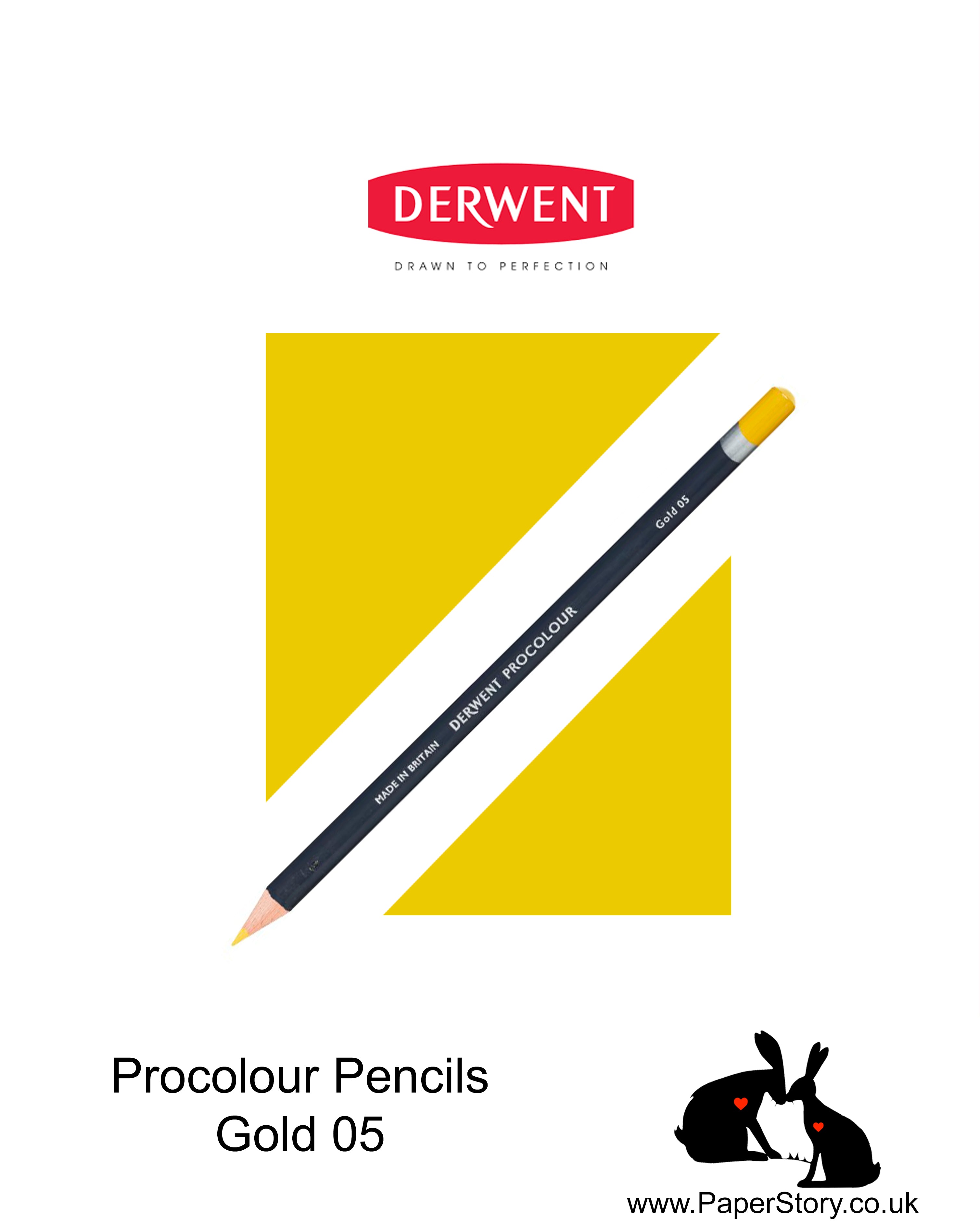 Derwent Procolour pencil Gold 05