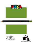 Uni POSCA individual Coloured Pencils Green 06