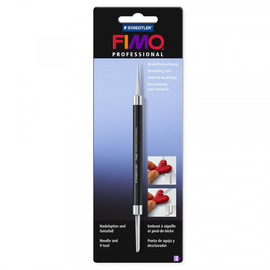 Fimo Professional tools : Double-ended clay shaper Needle and V -Tool 8711-04