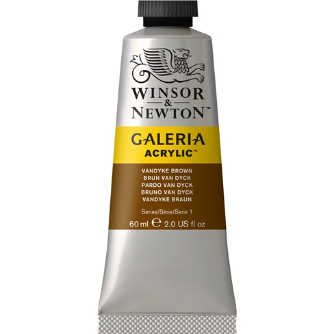 Winsor & Newton Galeria Acrylic Vandyke Brown : 60 ml