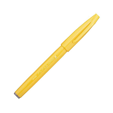 Buy yellow-ses15c-g Pentel Touch Brush Sign Pen SES15C assorted colours