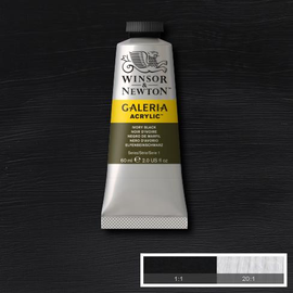 Winsor & Newton Galeria Acrylic Ivory Black : 60ml