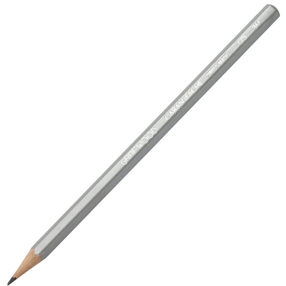 Caran d'Ache Grafwood Graphite Pencil 4B