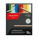 Caran d'Ache Luminance 12 colour assortment set of Artist Pencils
