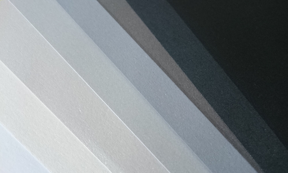 8 Layered pack of Greyscale A3 Pearlescent 120 gsm paper - Discontinued