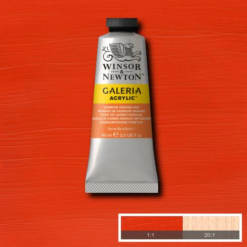 Winsor & Newton Galeria Acrylic Cadmium Orange Hue 60ml