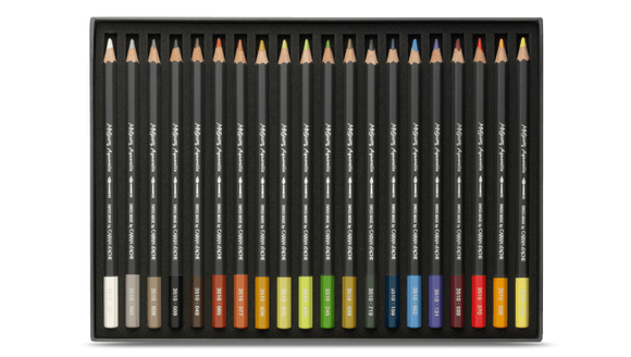 Caran d'Ache Museum Aquarelle Landscape assortment of 20 colours