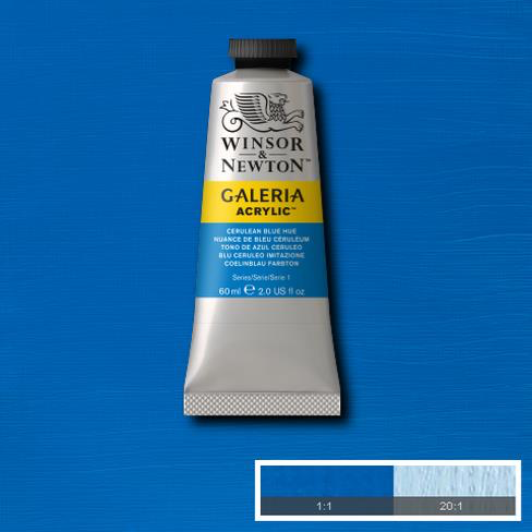 Winsor & Newton Galeria Acrylic Cerulean Blue Hue 60ml