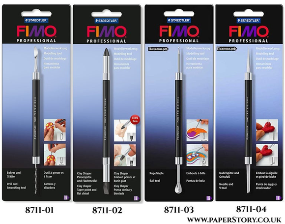 Fimo Professional tools : Double-ended clay shaper smoother